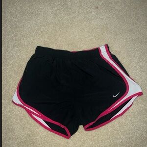 Nike Running Shorts - black and pink - M